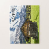 Garmisch Partenkirchen Bavaria Alps Panorama Puzzle (Vertikal)