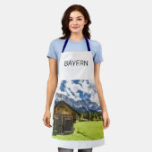 Garmisch Partenkirchen Bavaria Alps Panorama Schürze (Getragen)