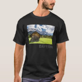 Garmisch Partenkirchen Bavaria Alps Panorama T-Shirt (Vorderseite)