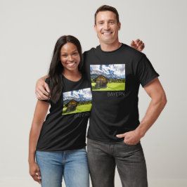 Garmisch Partenkirchen Bavaria Alps Panorama T-Shirt
