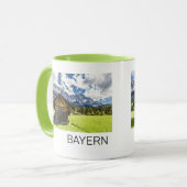 Garmisch Partenkirchen Bavaria Alps Panorama Tasse (Vorderseite Links)
