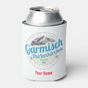 Garmisch Partenkirchen Bayern Vintage Alpen Dosenkühler