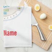 Garmisch Partenkirchen Bayern Vintage Alpen Geschirrtuch (Viertel Falte)