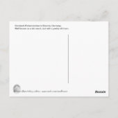 Garmisch-Partenkirchen bei Nachtkarte Postkarte (Rückseite)