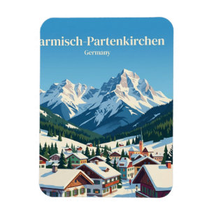 Garmisch-Partenkirchen, Deutschland Magnet