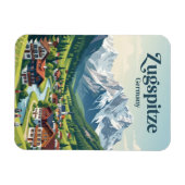 Garmisch-Partenkirchen Deutschland Magnet (Horizontal)