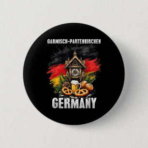 Garmisch-partenkirchen Deutschland Souvenir Travel Button