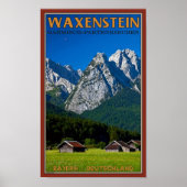 Garmisch - Waxenstein Poster (Vorne)
