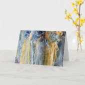 Garn-Bild-Raum-Anmerkungs-Karte Karte (Gelbe Blume)