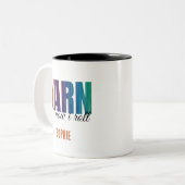 Garn Es ist, wie ich das Kneten von Tasse (Vorderseite Links)