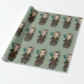 Garn Geschenkpapier (Ungerollt)