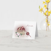 Garn-Korb-Mitteilungskarten - Häkelarbeit Karte (Gelbe Blume)