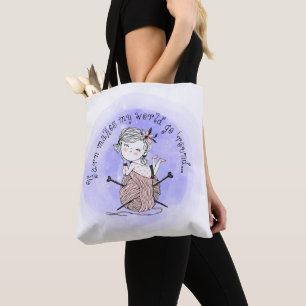 Garn macht meine Welt Tasche
