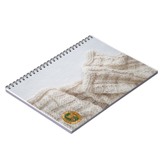 Garn-Notizbuch Notizblock (Linke Seite)