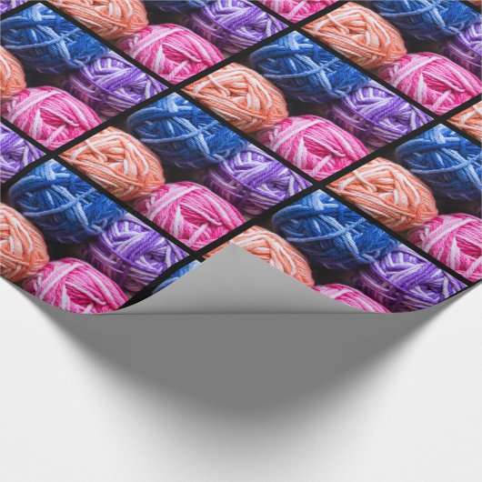 Garn-Packpapier Geschenkpapier (Ecke)