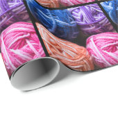 Garn-Packpapier Geschenkpapier (Rolleneckpunkt)