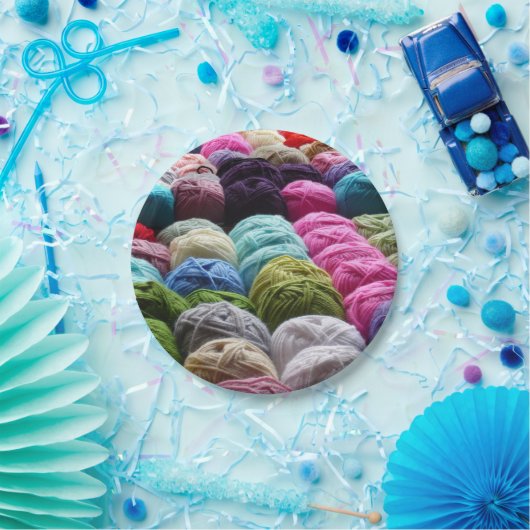 Garn-PapierTeller Pappteller (Party)