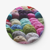 Garn-PapierTeller Pappteller (Vorderseite)