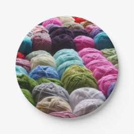 Garn-PapierTeller Pappteller