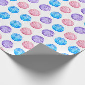 Garn-Strang-Geschenk-Verpackungs-Papier Geschenkpapier (Ecke)