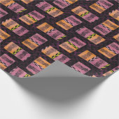 Garn-Totem Geschenkpapier (Ecke)