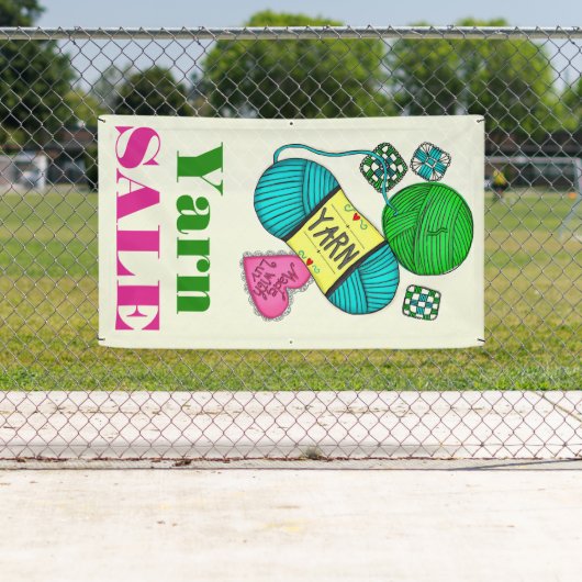 Garn-Verkauf Banner (Insitu)