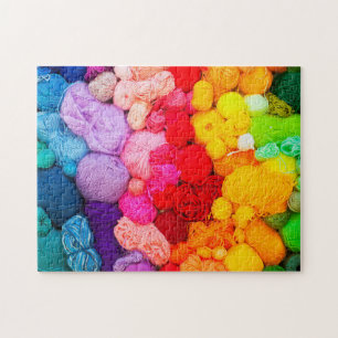 Garn-Versteck-Puzzlespiel Puzzle