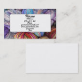 Garn-Visitenkarte Visitenkarte (Vorne/Hinten)