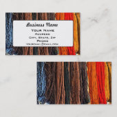 Garn-Visitenkarte Visitenkarte (Vorne/Hinten)