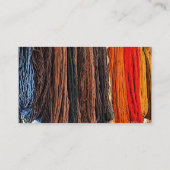 Garn-Visitenkarte Visitenkarte (Rückseite)