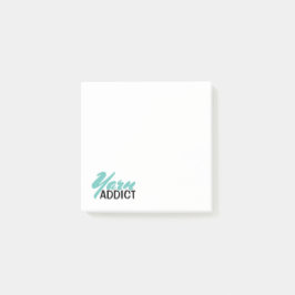 Garnaddict Funny Knittern Post-it Klebezettel