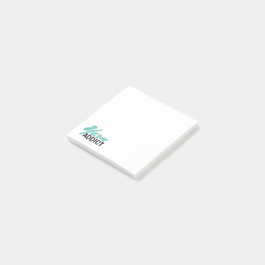 Garnaddict Funny Knittern Post-it Klebezettel (angewinkelt)