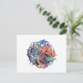 Garnball aus Thrums Postkarte (Stehend Vorderseite)