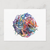 Garnball aus Thrums Postkarte (Vorderseite)