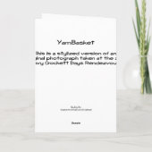 GarnBasket Karte (Rückseite)