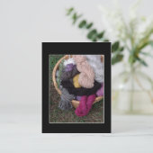 GarnBasket Postkarte (Stehend Vorderseite)