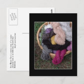 GarnBasket Postkarte (Vorne/Hinten)