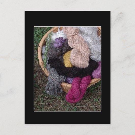 GarnBasket Postkarte (Vorderseite)