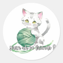 Garne ah play Aufkleber