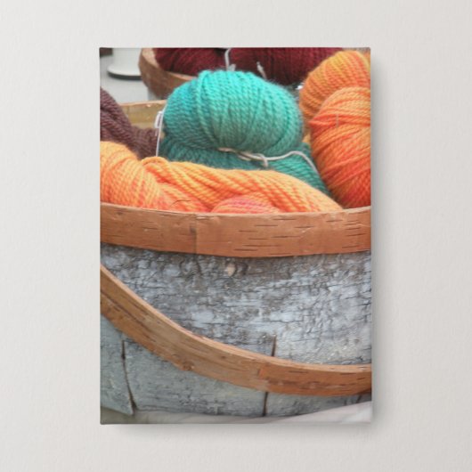 Garne aus Birkenrinde Button (Vorderseite)