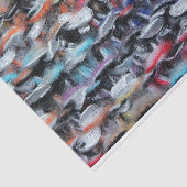 Garne aus gegossener Wolle Seidenpapier (Ausschnitt)