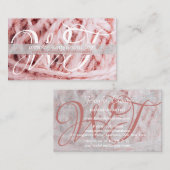 Garne handgefertigt Häkelchen amigurumi Strick Visitenkarte (Vorne/Hinten)