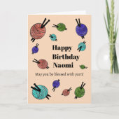 Garne/Knett/Kegelkröte - individuell anpassbarer G Karte (Vorderseite)