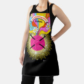 Garne Stricknadeln Groovy Hippie Regenbogenhandwer Schürze (InSitu)