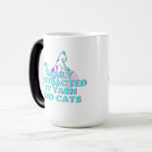 Garne und Katzen Verwandlungstasse (Vorderseite Links)