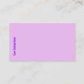 Garne Visitenkarte (Rückseite)