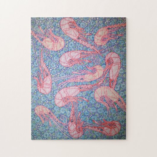 "Garnele" 11x14 Puzzlespiel Puzzle (Vertikal)