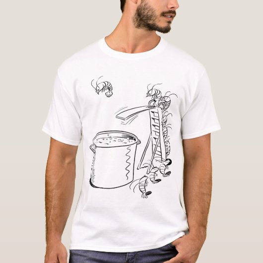 Garnele-Blutgeschwür-T-Shirt T-Shirt (Vorderseite)