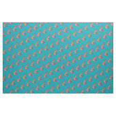 Garnele/Garnelemeeresfrüchte-Kitsch Stoff (Yard (91,4 cm))