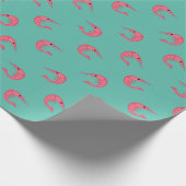 Garnele Geschenkpapier (Ecke)